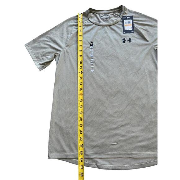 NEW MENS UNDER ARMOUR GREEN SHORT SLEEVE T-SHIRT SIZE Small - Picture 3 of 5